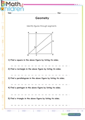  Geometry identifying segments